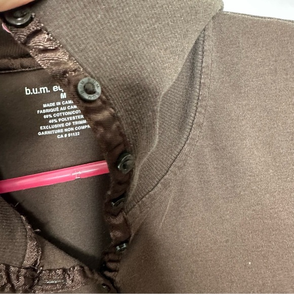 Brown Long Sleeve Top - Picture 5 of 16